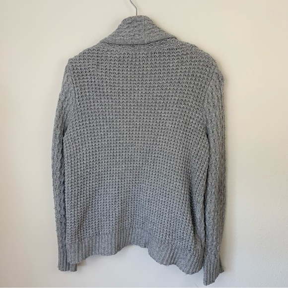 Madewell Gray Shawl Collar Cardigan Sweater - Picture 5 of 11